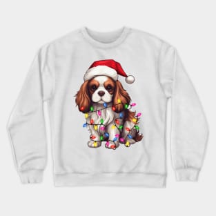 Christmas Cavalier King Charles Spaniel Crewneck Sweatshirt